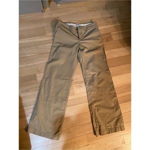 Gap wide leg chino khaki